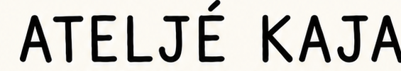 Ateljé Kaja hand-drawn wordmark